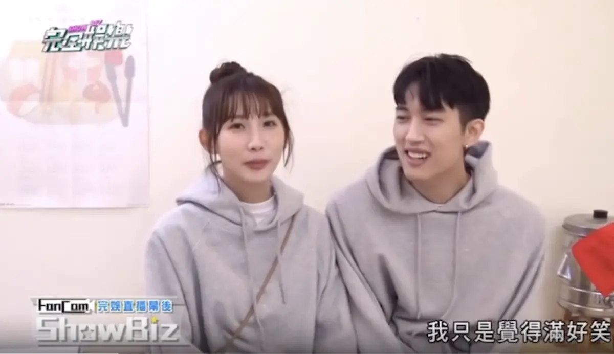 ▲粿粿提到她曾目睹家人在哭時，范姜彥豐竟不是去安撫，而是戴上降噪耳機，對此有網友挖出2年前節目片段，還原事情真相。（圖／翻攝自完全娛樂YT）