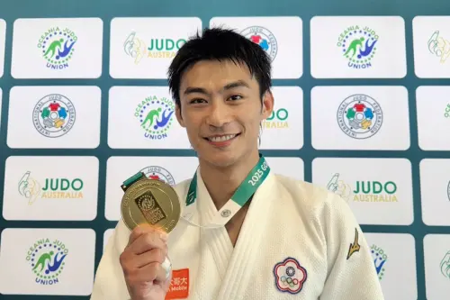 柔道／楊勇緯大洋洲公開賽摘金　期待在比賽中看到更不一樣的自己
