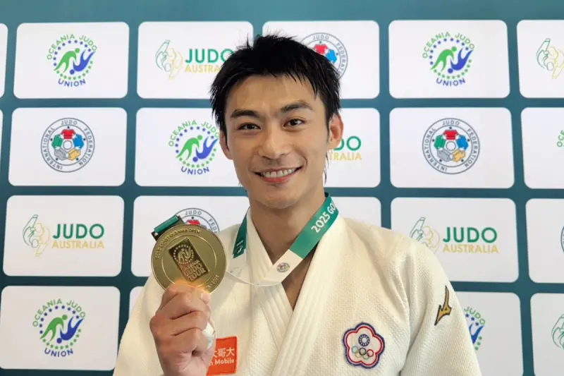 ▲楊勇緯於大洋洲公開賽摘金，期待在比賽中看到更不一樣的自己。（圖／澄禹行銷提供）