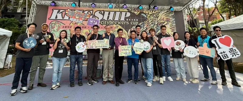 ▲ 2025臺灣好咖x臺中好餅x中苗地酒特色市集，展現中部地區多元產業能量與地方文化魅力。（圖／經發局提供）