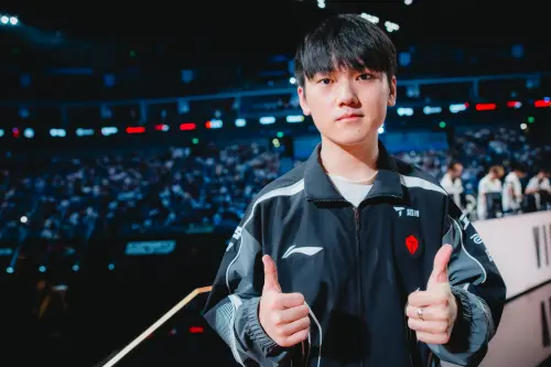 ▲「阿水」JackeyLove 帶領的 TES，成為最後一隻還留在世界賽舞台的LPL隊伍。（圖／LOL Esports Flickr）