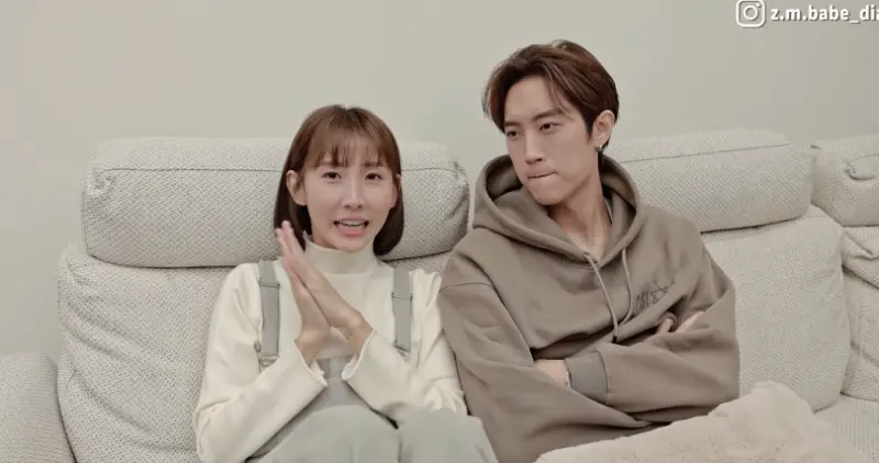 ▲《NOWNEWS今日新聞》整理今日娛樂看點：范姜彥豐（右）指控妻子粿粿（左）婚內出軌王子，甚至握有裸體相擁鐵證；黃明志遭爆有交往15年女友，被謝薇安痛罵「渣中之王」。（圖／粿醬一家 YouTube）