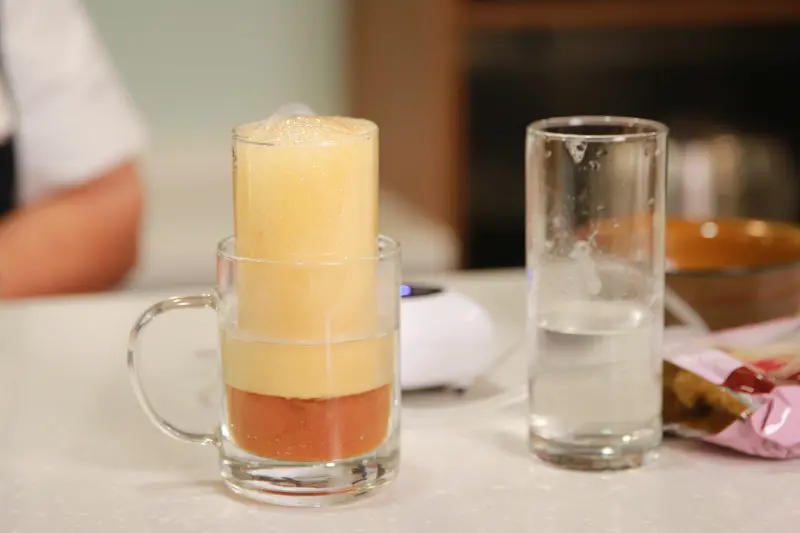 吞嚥困難能嚐美食！花蓮慈院研發「魔法泡泡」　咖啡、泡麵入味