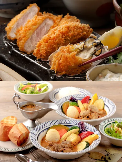 ▲慕里諾集團旗下勝勢日式豬排等9家品牌，也有「滿千送百無上限」放大普發一萬現金好康。（圖／慕里諾集團提供）