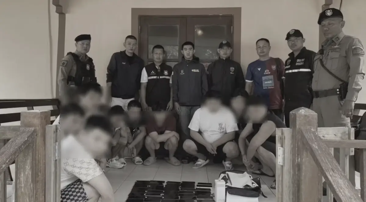 逃出KK園詐騙地獄！中國幫潛入泰國藏身度假村 警查獲滿屋手機