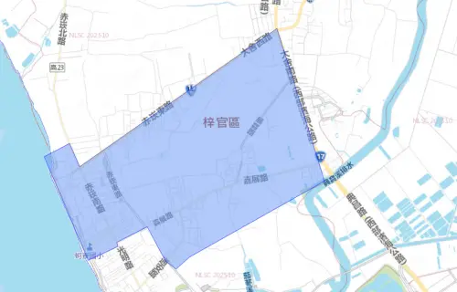 ▲11月3日梓官區將進行漏水調查，分段停水測試、每段預計停水10~15分鐘。（圖／台灣自來水公司）
