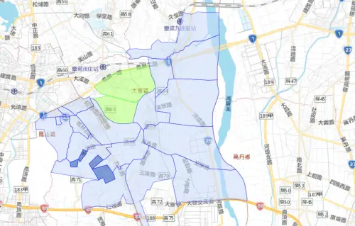 ▲高雄市大寮11月6日周四將大範圍停水23小時。（圖／台灣自來水公司）