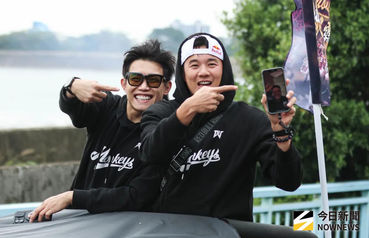 中職／黃子鵬與威能帝「視訊」遊行！魔神樂沒接電話：好像在睡覺