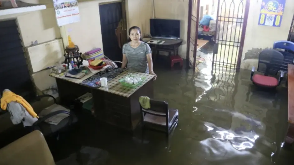 ▲越南胡志明市近期出現淹水慘況。（圖／翻攝自越南快訊）