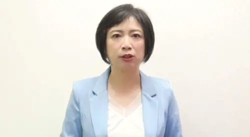 新光三越氣爆盧市府被糾正滿頭包　她嘆：國人認為台中好像不安全
