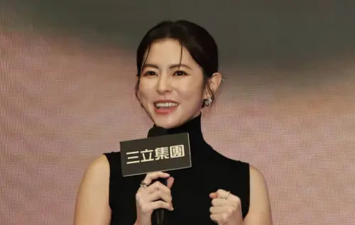 ▲任容萱（如圖）今日出席三立記者會，媒體提及她的親姐任家萱孕事，她表示姐姐目前還沒有懷孕，但都希望承媒體吉言，再添一個寶寶。（圖／記者吳翊緁攝影）