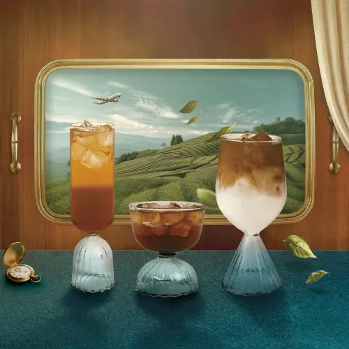 ▲「半熟烏龍」M 35元／L 40元、「半熟烏龍厚乳」M 59元／L 69元、「半熟烏龍冷露」M 40元／L 45元。（圖／可不可熟成紅茶提供）