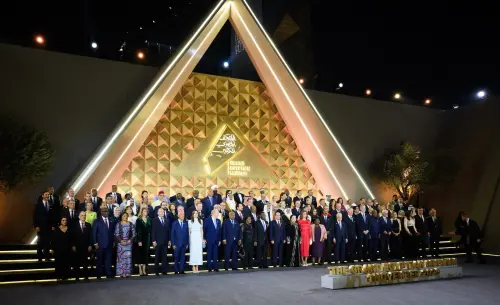 影／20年終於等到！大埃及博物館揭幕　圖坦卡門珍寶首度完整亮相
