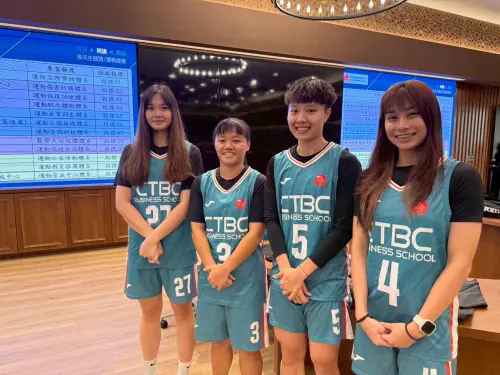 ▲中信女籃的4位球員邱群琋、陳妤薰、林紜葶與許婉昀，在今年總統盃3x3南區賽勇奪冠軍。（圖／中信提供）