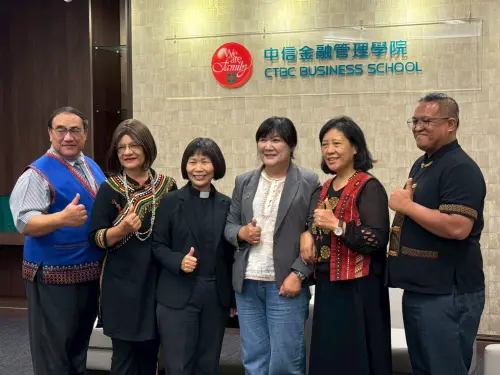 ▲中信金融管理學院舉辦「公益育才輔導就業暨偏鄉原民教育合作意向書簽署活動。」（圖／中信提供）