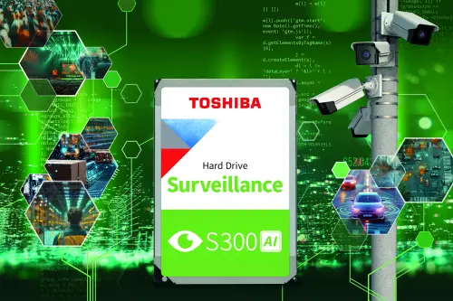 特企／Toshiba推出全新S300 AI監控型硬碟　為AI影像監控系統設計
