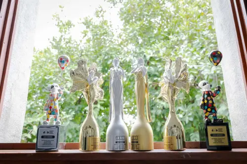 ▲「2025風城野營祭－未來森林」榮獲6項國際設計大獎獎座。（圖／新竹市政府提供）