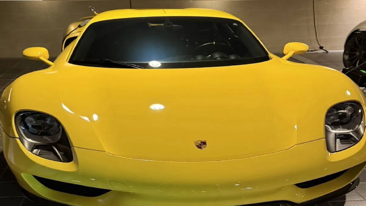 ▲三大神車之一保時捷918 Spyder遭扣押。（圖／調查局提供）