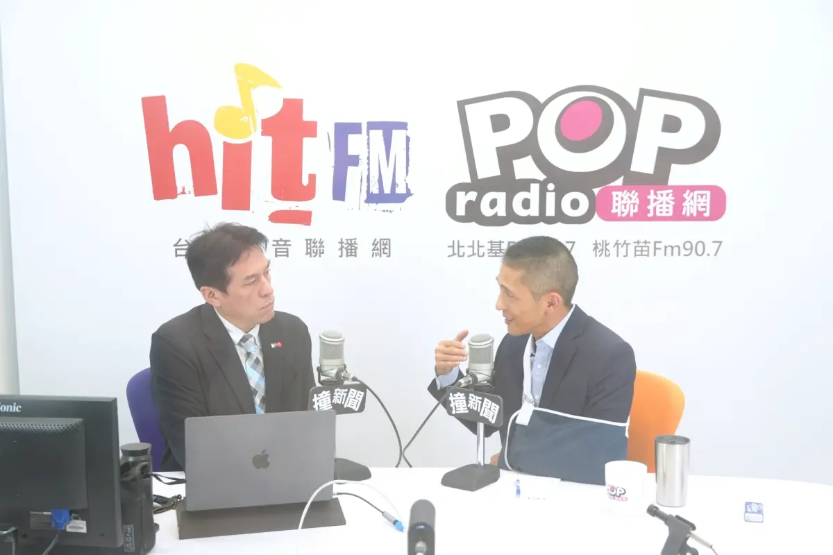 ▲吳怡農強調，他沒有派系後援，「不像很多人能透過幕後運作，透過放媒體」（圖／《POP撞新聞》提供）