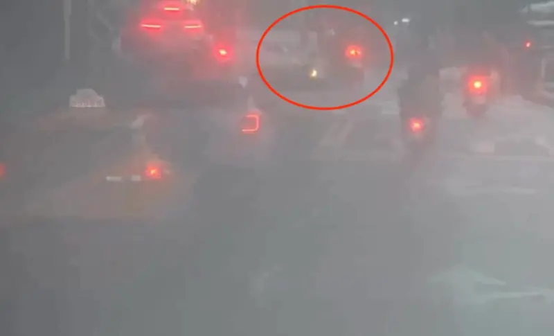 擦撞沒感覺？北市市民大道車禍「他喊騎一半自摔」監視器真相揭曉