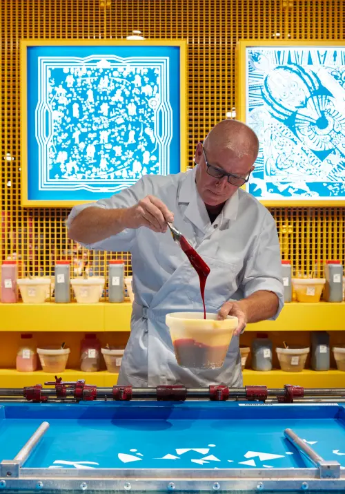 ▲免費參觀愛馬仕工匠製作工藝。（圖／愛馬仕HERMÈS提供）