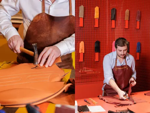 ▲精彩紛呈的「愛馬仕匠心工坊」展覽，邀約大眾親臨體驗。（圖／愛馬仕HERMÈS提供）