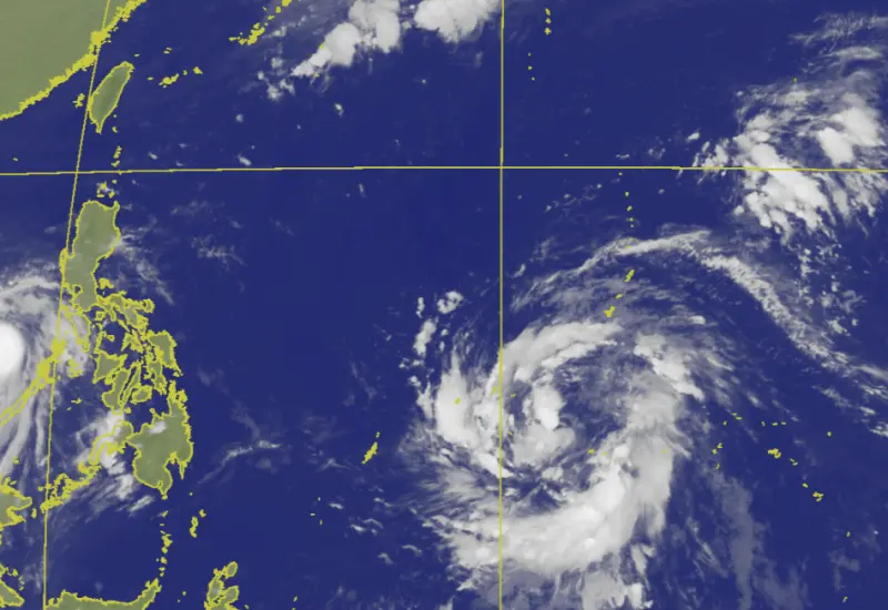 ▲「鳳凰颱風」預估今（5）日深夜至明（6）日清晨生成，下周二、下周三最靠近台灣，不排除登陸可能。（圖／中央氣象署cwa.gov.tw）