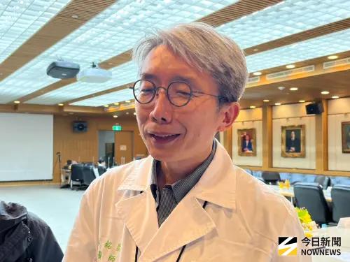 ▲台大醫院小兒部副主任林銘泰。（圖／記者張乃文攝）