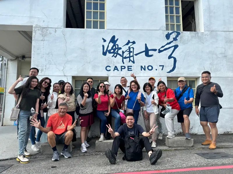 ▲馬來西亞華人旅遊公會（MCTA），來台踩線參訪屏東恆春。（圖／屏東縣府提供）