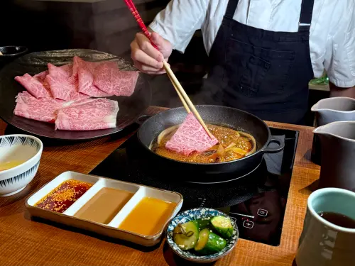 教父牛排WAGYU CLUB壽喜燒開賣！新光三越A4吃和牛1080元起菜單曝
