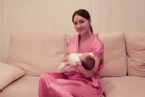 ▲38歲劉雨柔月中多住7天！竟因女兒身體出問題　當媽最崩潰瞬間曝。（圖／劉雨柔IG@lyvonne0526）