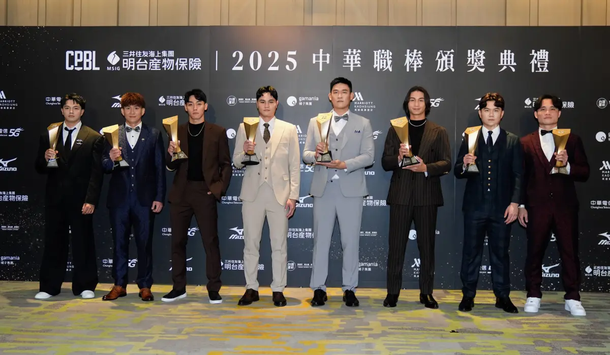 中職／年度獎項總整理！江坤宇3獎項僅排第二 「這2人」奪4大獎
