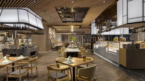 ▲「豪享自助餐廳」台北國際旅展平日午晚餐券買十送二，下殺83折起。（圖／高雄萬豪酒店提供）