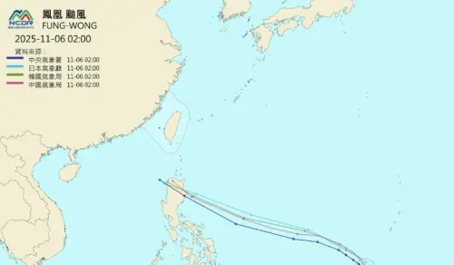 鳳凰颱風最新路徑北修了！3天內爆發增強　下週風雨最劇烈時間曝
