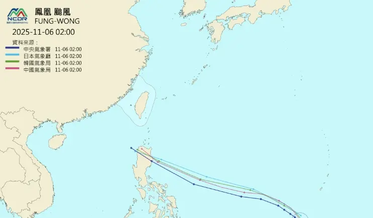鳳凰颱風最新路徑北修了！3天內爆發增強 下週風雨最劇烈時間曝