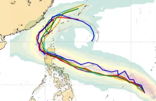 鳳凰颱風各國最新路徑！賈新興：恐「北轉貫穿台灣」　連5天暴雨
