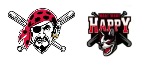 ▲匹茲堡海盜與長沙黑皮。（圖／本報製圖）