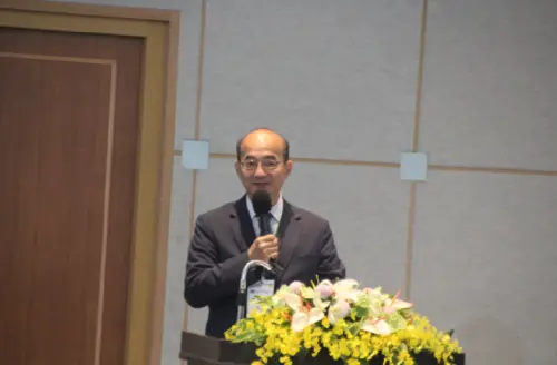 TIER President Chang Chien-Yi talks about the demand of AI infrastructure and data center. (TCN)