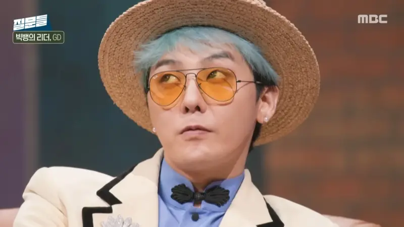 ▲GD（如）在2023年被捲入李善均事件，甚至被陷害吸毒，即使自動到警局驗毒、結果成陰性反應，外界仍不相信，他當時一度落淚，想說乾脆引退算了。（圖／MBC PLAYGROUND YouTube）