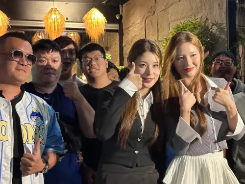 特企／新品牌「陸本木燒肉」進竹北　韓職啦啦隊雙姝親烤粉絲擠爆
