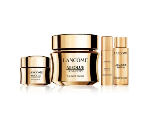 ▲台南大遠百蘭蔻Lancôme永生玫瑰霜寵愛組，價值21,388元、特價11,835元。（圖／遠百提供）