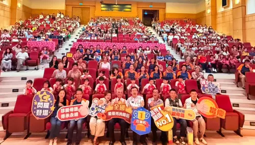 ▲教育局長張明文表示，新北市十分榮幸能與客家委員會攜手主辦北區初賽，誠摯歡迎各地師生「來新北作客」。