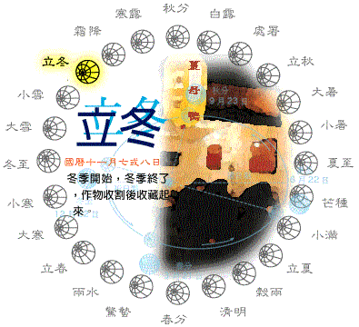 ▲立冬是二十四節氣中的第十九個節氣，當太陽到達黃經225°時即為立冬，2025年立冬節氣正逢國曆11月7日。（圖／農業部）