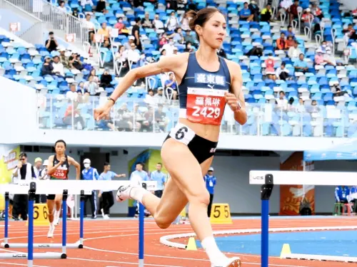 ▲400跨欄選手羅佩琳全運會破紀錄奪金。（圖／濰視眼科提供）