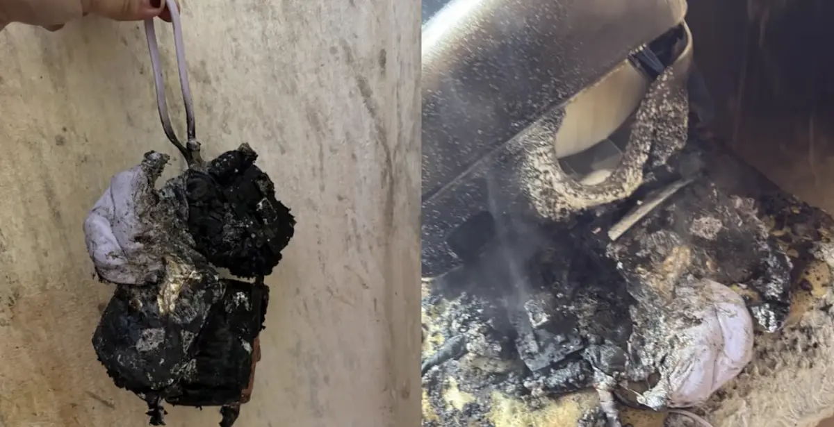 行動充突然爆炸！少女手臂燒傷 大馬女充電發生慘案