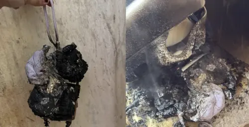 行動充突然爆炸！少女手臂燒傷　大馬女充電發生慘案
