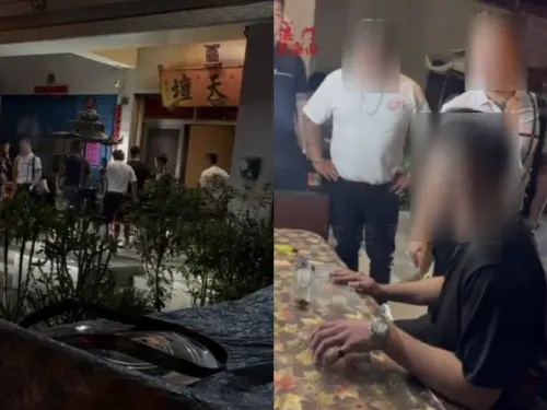 南投宮廟外上演黑道槍擊？警揭真相是「劇本」　玩具槍男慘挨罰
