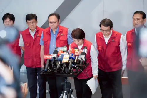 ▲盧秀燕昨天為非洲豬瘟事件公開道歉。（圖／台中市政府提供，2025.11.07）