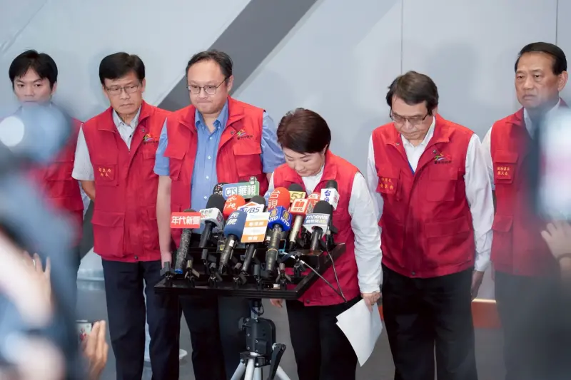    ▲盧秀燕昨天為非洲豬瘟事件公開道歉。（圖／台中市政府提供，2025.11.07）  