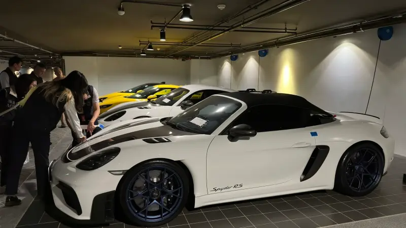 檢調衝和平大苑扣超跑！管委會「告知住戶」　太子集團火速藏車